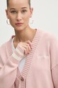 Bavlněný kardigan Guess Jeans růžová W4BR81.Z3HM1