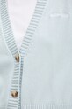 Βαμβακερή ζακέτα Guess Jeans W4BR81.Z3HM1 μπλε