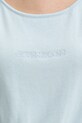 Guess Jeans top din amestec de mătase W4BR17.Z3HO2 albastru