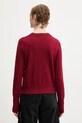 Guess Jeans sweter z domieszką wełny W4BR83.Z3HO2 bordowy AW25