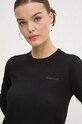 Guess Jeans sweter z domieszką wełny czarny W4BR83.Z3HO2