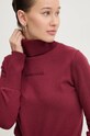 Sveter Guess Jeans burgundské W4BR15.Z3HO2