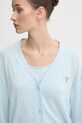 Guess Jeans cardigan din amestec de lână albastru W4BR16.Z3HO2