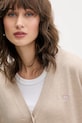 Guess Jeans kardigan z domieszką wełny beżowy W4BR16.Z3HO2