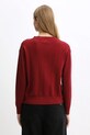 Oblečení Kardigan s příměsí vlny Guess Jeans W4BR16.Z3HO2 burgundské