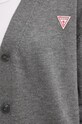 Кардиган с примесью шерсти Guess Jeans W4BR16.Z3HO2 серый