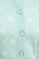 Кардиган с примесью шерсти Guess SARAH W4BR0D.Z3JD2 бирюзовый