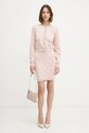 Кардиган с примесью шерсти Guess SARAH W4BR0D.Z3JD2 розовый AW24