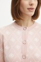 Кардиган с примесью шерсти Guess SARAH W4BR0D.Z3JD2 розовый
