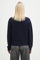 Odzież A.P.C. sweter wełniany Pull Esther WVBDK.F23373.IAK granatowy