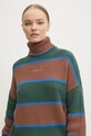 Бавовняний светр Quiksilver Turtle барвистий EQYSW03317