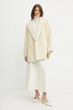 Μάλλινο πουλόβερ Ivy Oak IO113030 μπεζ AW24