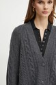Vuneni kardigan Ivy Oak IO113146 siva