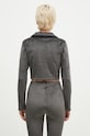 Дрехи Суичър adidas Originals Femme Galore Rib Cardigan JN3019 сив