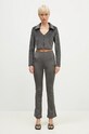 Dukserica adidas Originals Femme Galore Rib Cardigan JN3019 siva