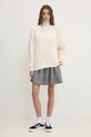 Свитер adidas Originals 70s Trefoil Sweater JN8318 бежевый AW24