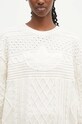 adidas Originals sweter 70s Trefoil Sweater beżowy JN8318