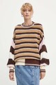Stine Goya pulover din amestec de lana multicolor K012.2283
