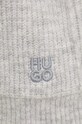 Kardigan s primjesom vune HUGO 50522551 siva