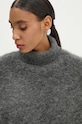 Vlněný svetr Gestuz šedá 10909425