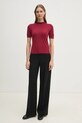 Шерстяной свитер Sisley 11BAM105P красный AW24
