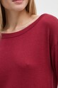 Sisley sweter wełniany 11BAM1A48 czerwony