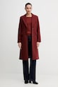 Μάλλινο πουλόβερ Sisley 11BAM1A48 πορτοκαλί AW25