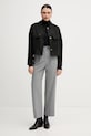 Sisley sweter 11BAM201C granatowy AW25
