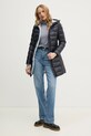 Sisley longsleeve z domieszką wełny 3N1WL2100 niebieski AW24