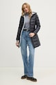 Sisley longsleeve din amestec de lana 3N1WL2100 albastru AW24