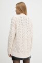 Îmbrăcăminte Sisley cardigan din amestec de lana 145YM6027 bej