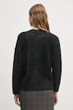 Îmbrăcăminte Sisley cardigan 19VBM602B negru