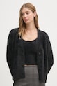 Sisley cardigan negru 19VBM602B