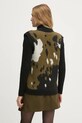 Одяг Жилетка з домішкою вовни Sisley 106QL4015 зелений