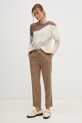 Sisley maglione 1342M105C beige AW24