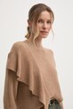 Sisley sweter beżowy 138YM105F