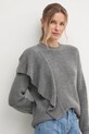 Светр Sisley сірий 138YM105F