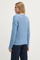 Îmbrăcăminte Sisley pulover din amestec de lana 1342M105E albastru