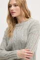 Sisley sweter z domieszką wełny szary 1342M105E
