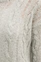 Sisley sweter z domieszką wełny 1342M105E szary