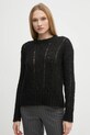 Sisley pulover din amestec de lana negru 1342M105E