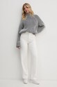 Calvin Klein pulover de lana K20K207439 albastru AW24