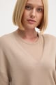 Vlněný svetr Calvin Klein béžová K20K207442