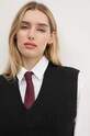 Vesta s příměsí vlny Calvin Klein černá K20K207983