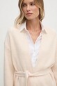 Calvin Klein cardigan din amestec de lana bej K20K208005