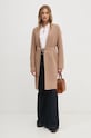 Calvin Klein cardigan con aggiunta di lana K20K208005 beige AW24