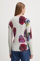 Îmbrăcăminte Desigual pulover MAXFLOWER SCRIBBL 24WWJF53 gri