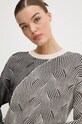Desigual sweter OTTAWA beżowy 24WWJF10