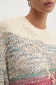 Desigual sweter GRAN SUDBURY 24WWJF59 beżowy