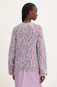 Odzież Desigual sweter z domieszką wełny BIRMINGHAM 24WWJF72 różowy